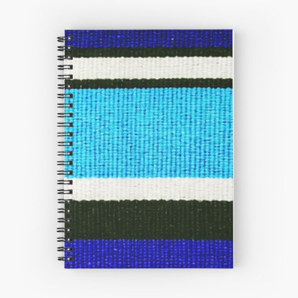 Item preview, Blue Green Knitted Stripe Pattern designed and sold by SassyArtistry.