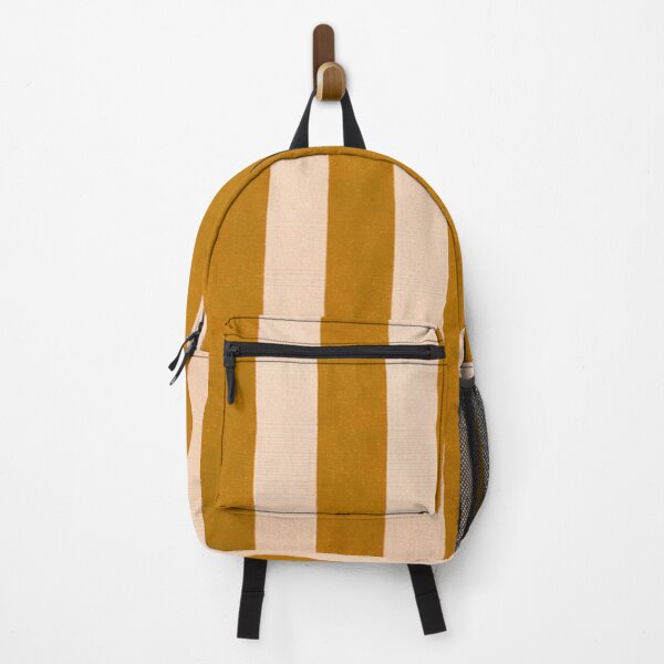 Item preview, Mustard Cream Vertical Stripe Pattern designed and sold by SassyArtistry.