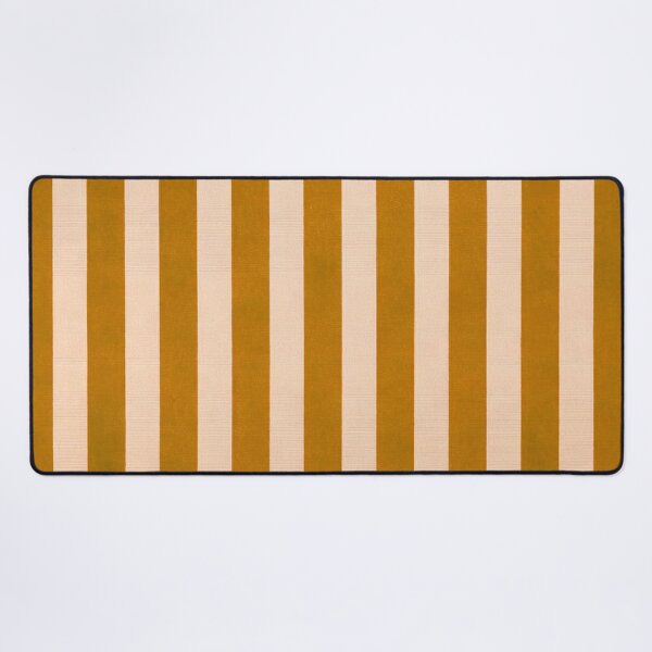 Item preview, Mustard Cream Vertical Stripe Pattern designed and sold by SassyArtistry.