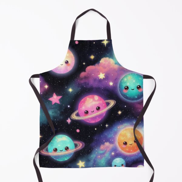 Item preview, Cute Kawaii Space Galaxy Pattern designed and sold by SassyArtistry.