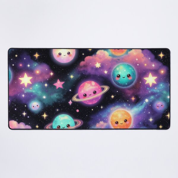 Item preview, Cute Kawaii Space Galaxy Pattern designed and sold by SassyArtistry.