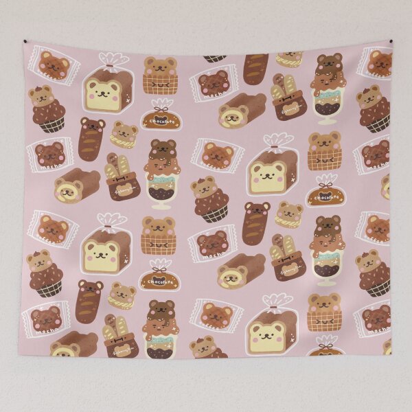 Item preview, Bear Bakery designed and sold by Figberrytea.