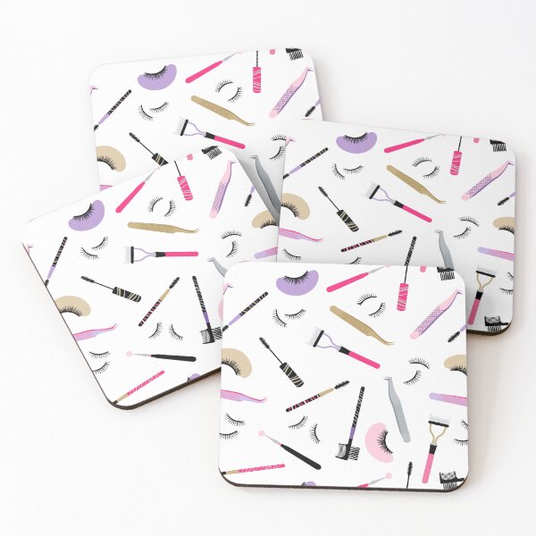 Item preview, Lash Artist Pattern in Pink & Purple designed and sold by ketrena.