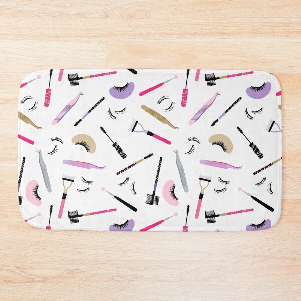 Item preview, Lash Artist Pattern in Pink & Purple designed and sold by ketrena.