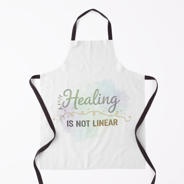 Item preview, Healing Is Not Linear - Aesthetic Mental Health Quote Art designed and sold by Lagwsal22.