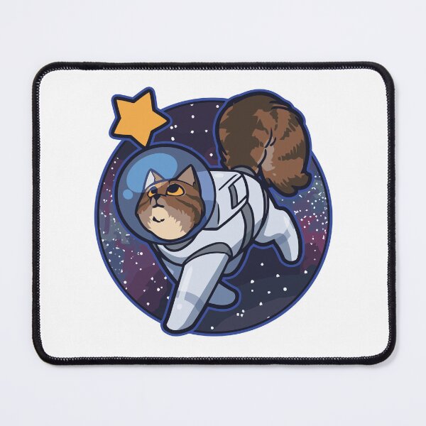 Item preview, Fluffy Astronaut Cat Star Chaser designed and sold by xujpsj.