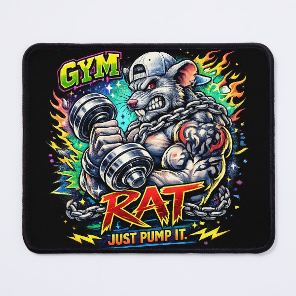 Item preview, Gym Rat Just Pump It designed and sold by PrintSpot4U.