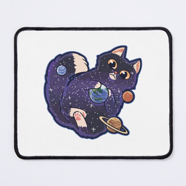 Item preview, Galaxy Guardian Cat Hugging Earth designed and sold by xujpsj.