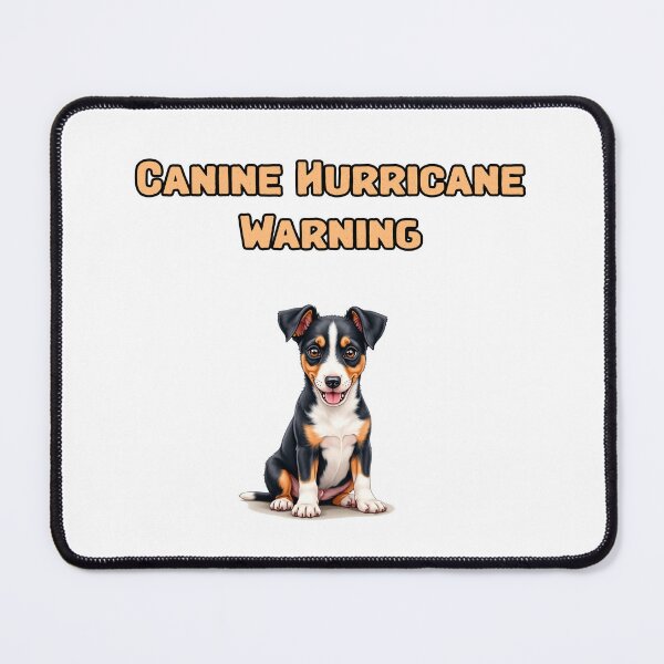 Item preview, Canine Hurricane Warning designed and sold by NatureUnleashed.
