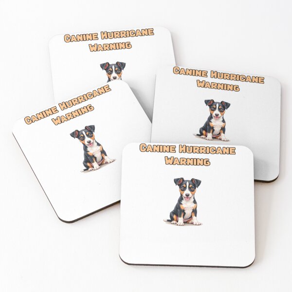 Item preview, Canine Hurricane Warning designed and sold by NatureUnleashed.