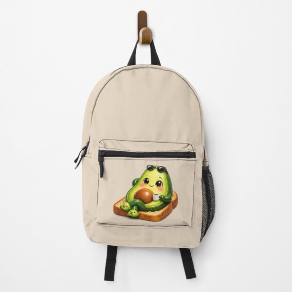 Item preview, Cute Chill Advocado Toast | Kawaii Brunch Cartoon designed and sold by Moons Studio.