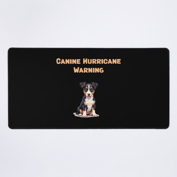 Item preview, Canine Hurricane Warning designed and sold by NatureUnleashed.