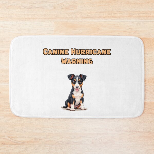 Item preview, Canine Hurricane Warning designed and sold by NatureUnleashed.