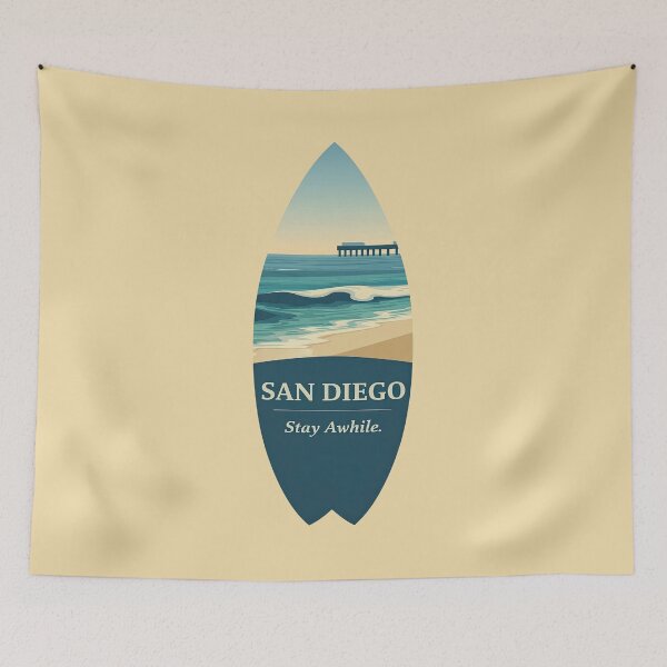Item preview, Stay Awhile by the Waves designed and sold by EdvvinStudios.