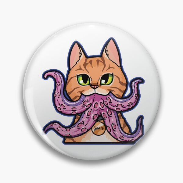Item preview, Goose The Flerken Cat - Intergalactic Predator designed and sold by xujpsj.