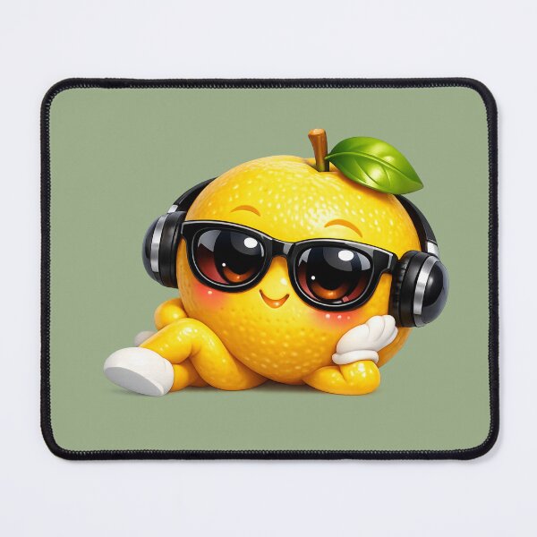 Item preview, Cute Sassy Yuzu with Sunglasses | Kawaii Fun Citrus Characters designed and sold by Moons Studio.