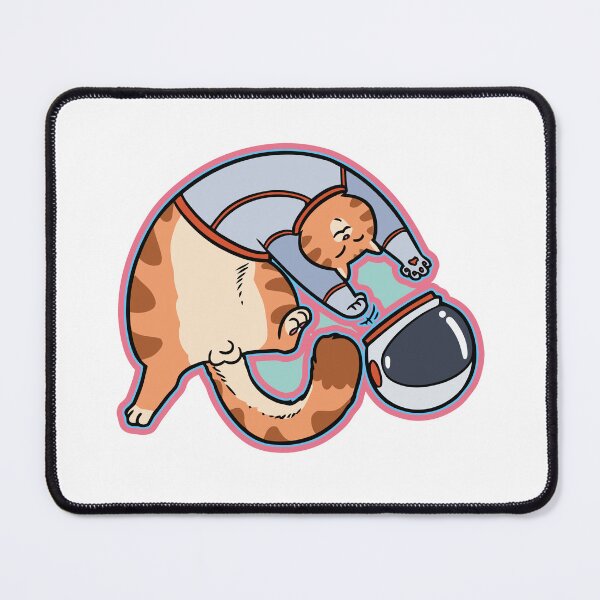 Item preview, Zero Gravity Stretch - Astronaut Cat in Space designed and sold by xujpsj.