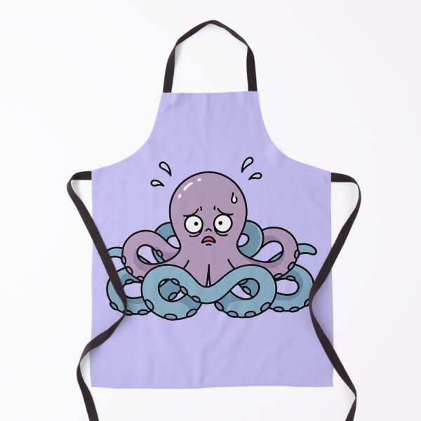 Item preview, Stressed Octopus Sticker | Overwhelmed Mental Health Meme | Funny Anxiety Animal  designed and sold by ZyxDes.