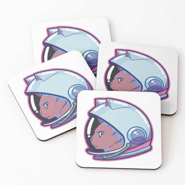 Item preview, Retro Future Space Cat - Synthwave Astronaut designed and sold by xujpsj.