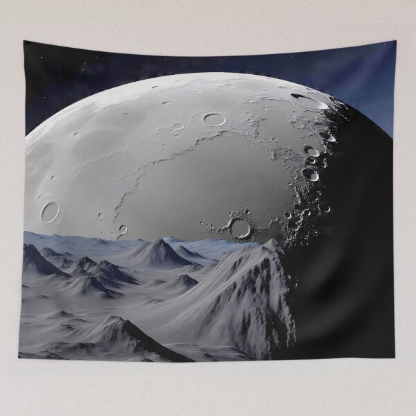 Item preview, Moon Landscape  designed and sold by AwesomeDigiShop.