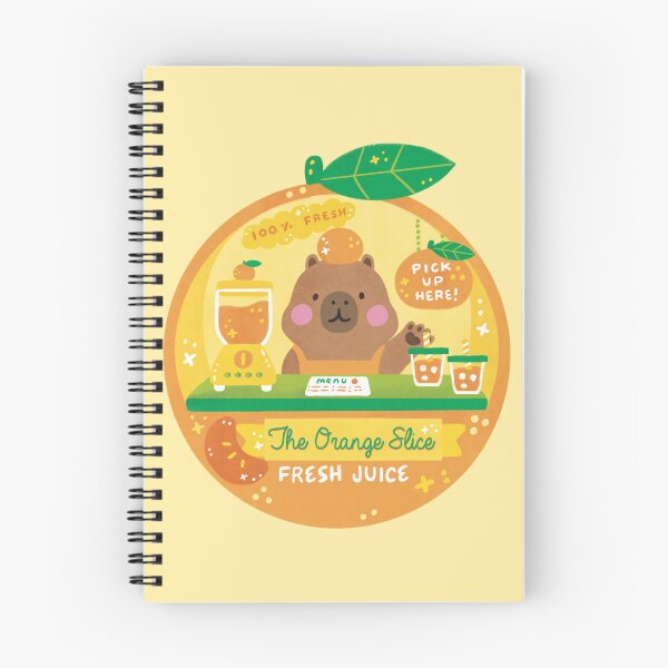 Item preview, Orange Capybara designed and sold by Figberrytea.