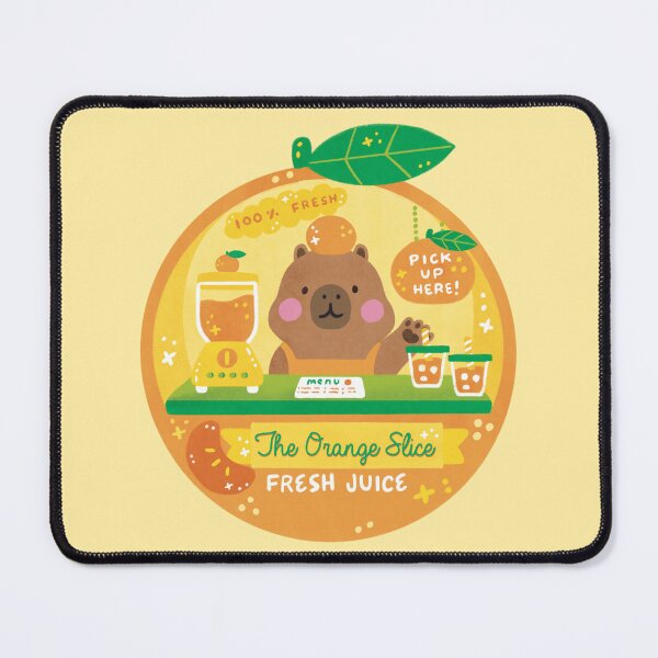 Item preview, Orange Capybara designed and sold by Figberrytea.