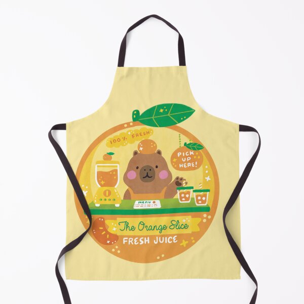 Item preview, Orange Capybara designed and sold by Figberrytea.