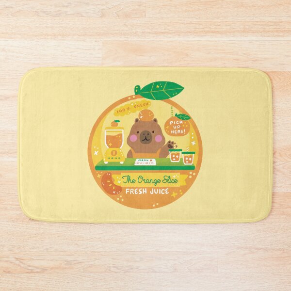 Item preview, Orange Capybara designed and sold by Figberrytea.