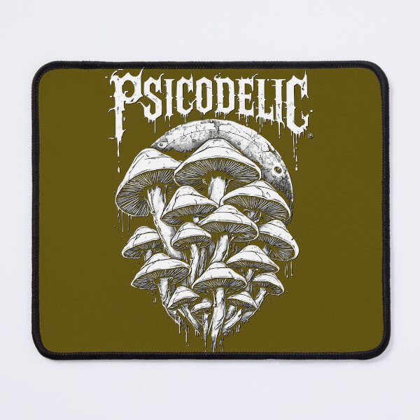 Item preview, Psicodelic Dark Mushroom Grunge Goth Aesthetic Art designed and sold by VikArtStudio.