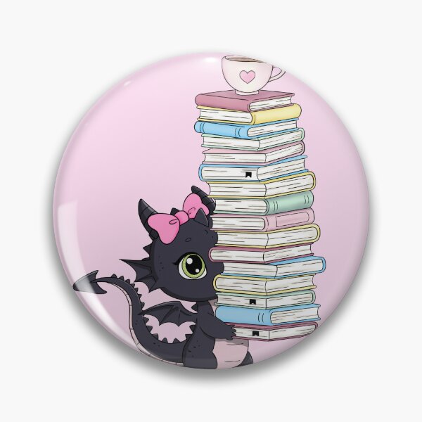 Item preview, Book Dragon With Coffee – Cozy Fantasy Reading Vibes designed and sold by Chelsealuv Krigbaum.