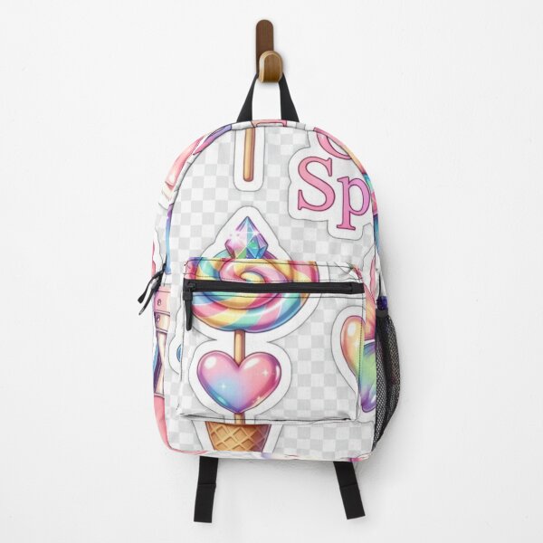 Item preview, Cute Spark Rainbow Kawaii Sticker Set designed and sold by CoquetteLunaCo.