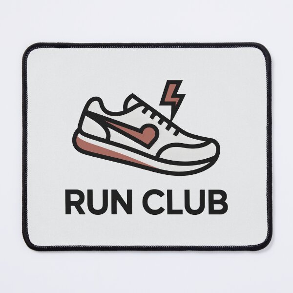 Item preview, Run Club Running Motivation Fitness Lifestyle Minimalist designed and sold by SplashTastic.