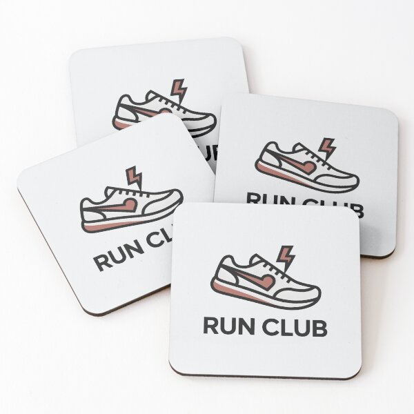 Item preview, Run Club Running Motivation Fitness Lifestyle Minimalist designed and sold by SplashTastic.