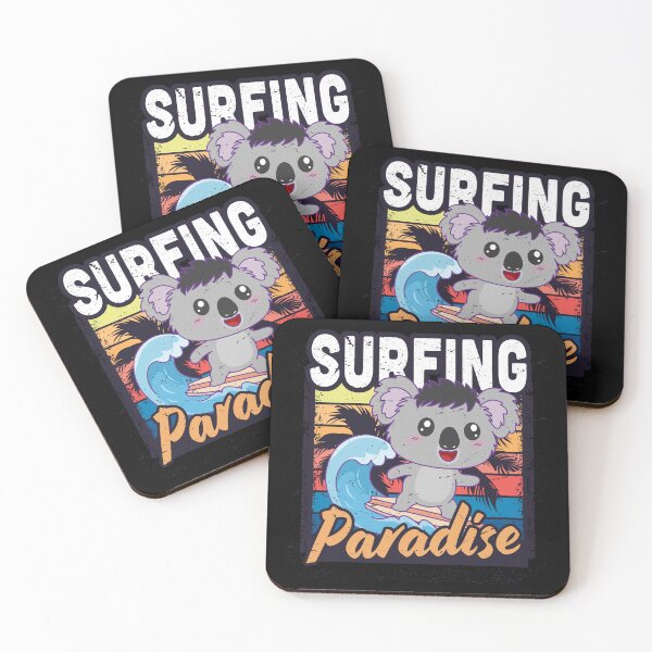 Item preview, Surfing koala designed and sold by zinovastudio.