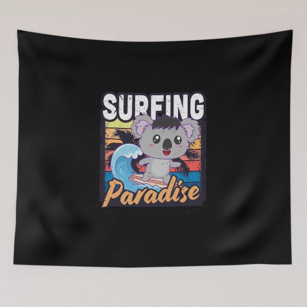 Item preview, Surfing koala designed and sold by zinovastudio.
