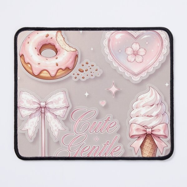 Item preview, Cute Gentle Pastel Whimsy Sticker Set designed and sold by CoquetteLunaCo.
