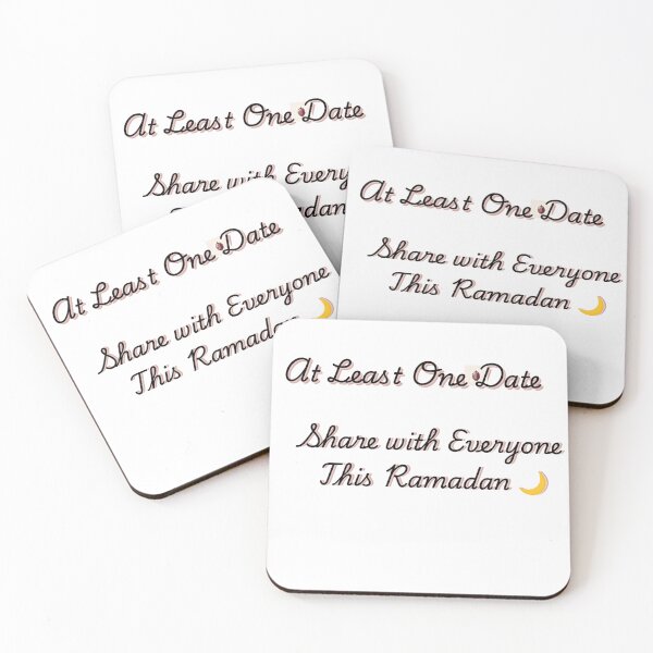 Item preview, Ramadan Quote Design – At Least One Date Share with Everyone  designed and sold by Dew  Drop wear.