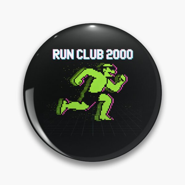 Item preview, Run Club 2000 Retro Gaming Style Y2K Aesthetic designed and sold by SplashTastic.