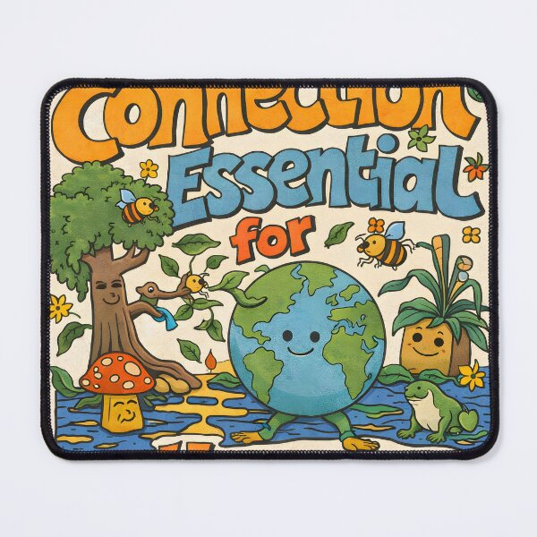 Item preview, Nature Connection – Earth & Humanity Illustration designed and sold by Matinez Pink.
