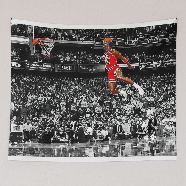 Item preview, Poster Jumpman - Free Throw Line Dunk  designed and sold by hhjuopvdeaseds.
