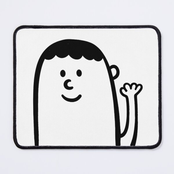 Item preview, Friendly Wave Doodle Saying Hello designed and sold by OddBeanStudio.