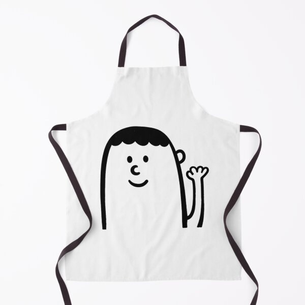 Item preview, Friendly Wave Doodle Saying Hello designed and sold by OddBeanStudio.