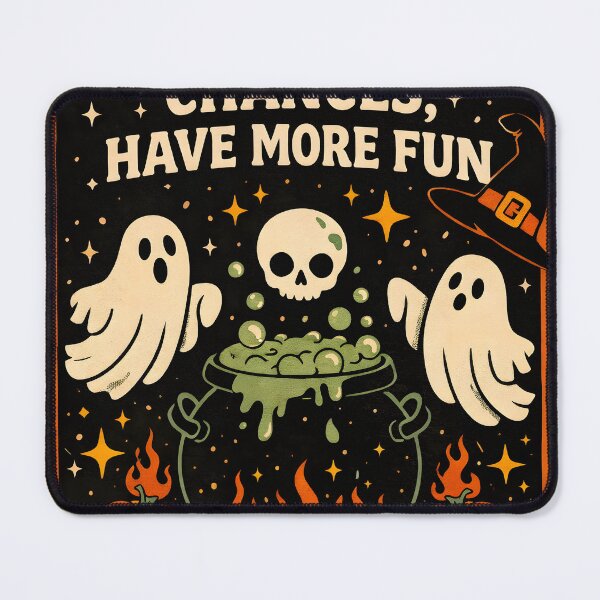 Item preview, Take More Chances – Spooky Halloween Motivation Art designed and sold by Matinez Pink.