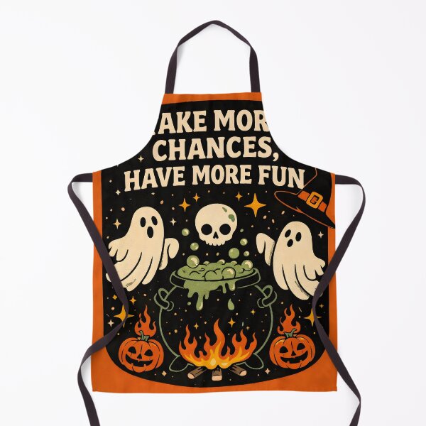 Item preview, Take More Chances – Spooky Halloween Motivation Art designed and sold by Matinez Pink.