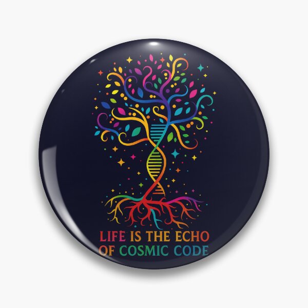 Item preview, Echoes of the Cosmic Code – DNA Tree of Life designed and sold by digijob.