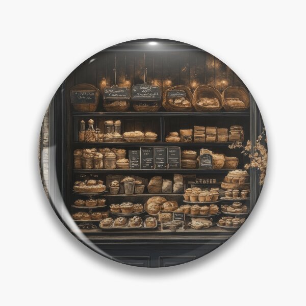 Item preview, Dark Academia Bakery Interior designed and sold by EverpageStudio.