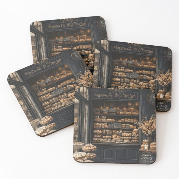 Item preview, Dark Academia Bakery Interior designed and sold by EverpageStudio.
