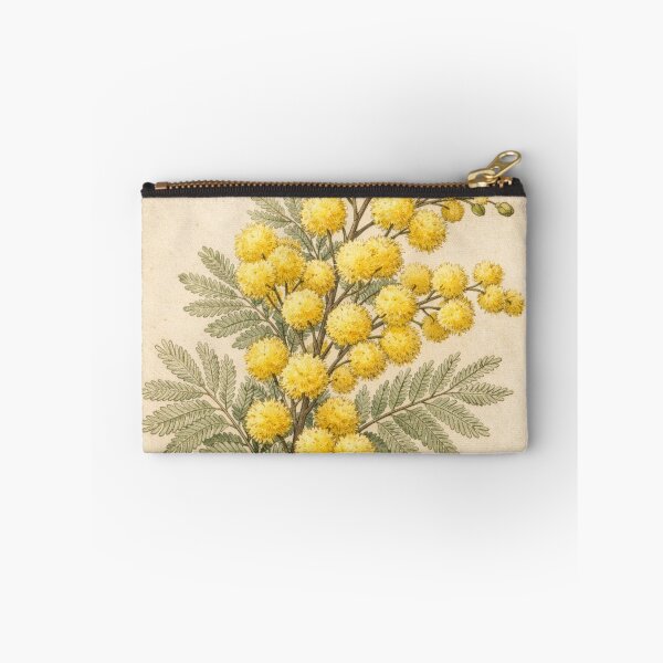 Item preview, Vintage Mimosa Botanical Print - Antique Yellow Flower Wall Art designed and sold by Darlin8888.