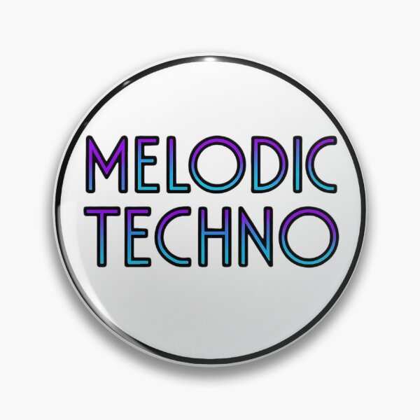 Item preview, Melodic Techno Neon Typography – Underground Electronic Music Design designed and sold by |TRSSHOP|.