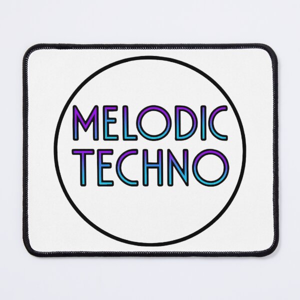 Item preview, Melodic Techno Neon Typography – Underground Electronic Music Design designed and sold by |TRSSHOP|.